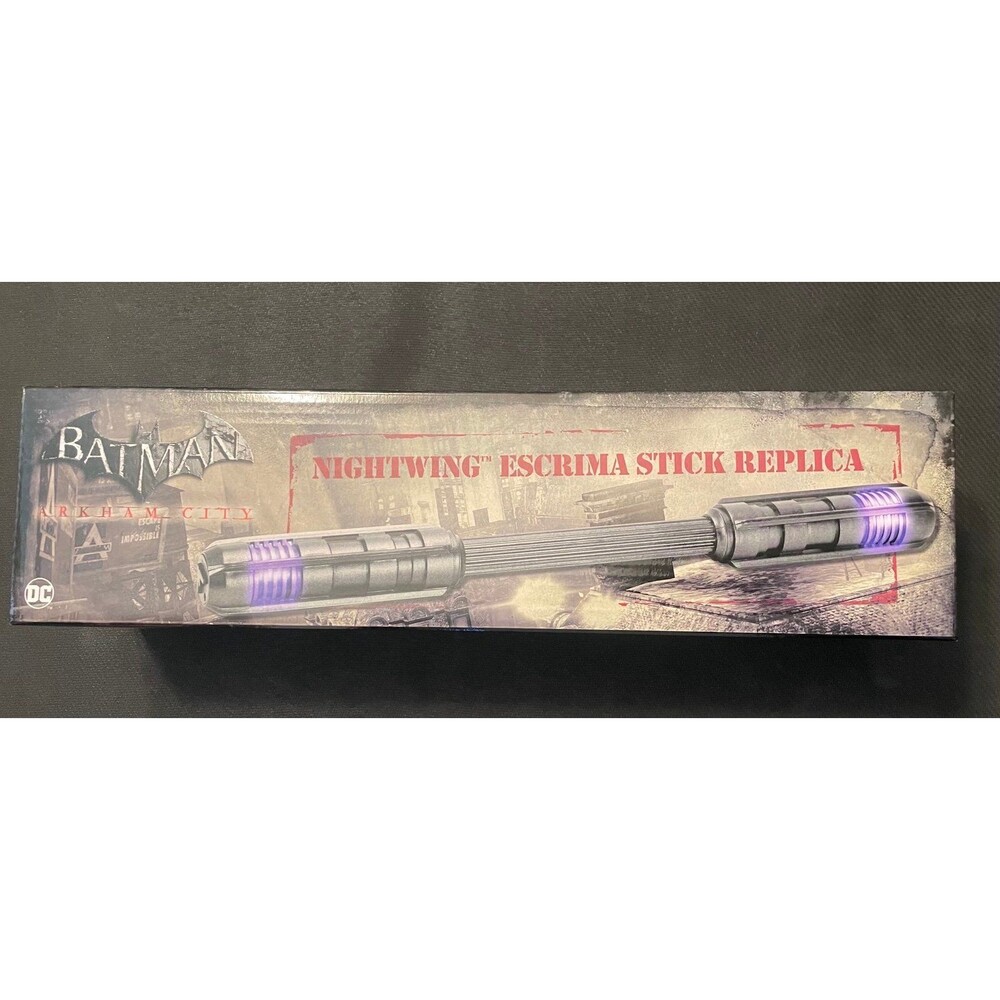 NECA Batman Arkham City Nightwing Escrima Stick Prop Replica